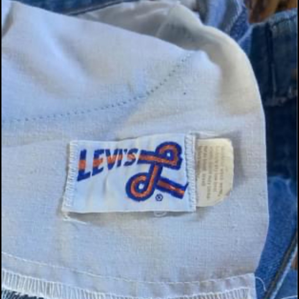 Vintage Levi’s for Gals orange tab skirt